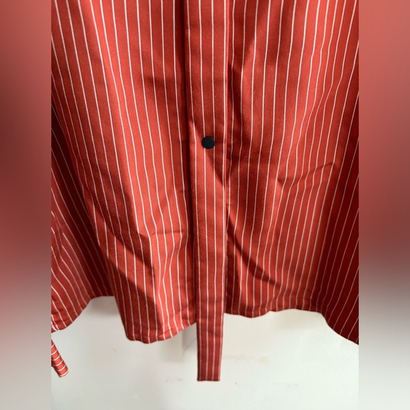 Cop.Copine - Alula Chemise Striped Button-up Vicose Blend Shirt size 40 - Picture 8 of 16